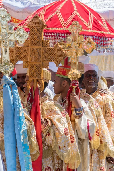 2016 Timket kutlamaları Etiyopya - Medehane Alem Tabot Telifsiz Stok Fotoğraflar