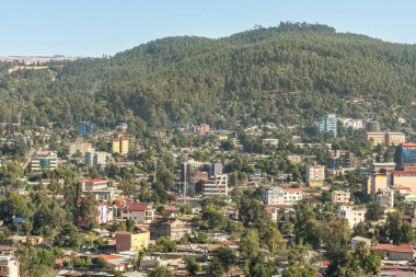 addis ababa havadan görünümü