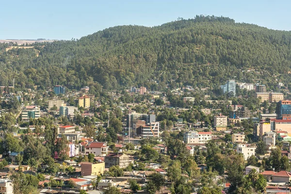Vista aérea de Addis Ababa — Fotografia de Stock
