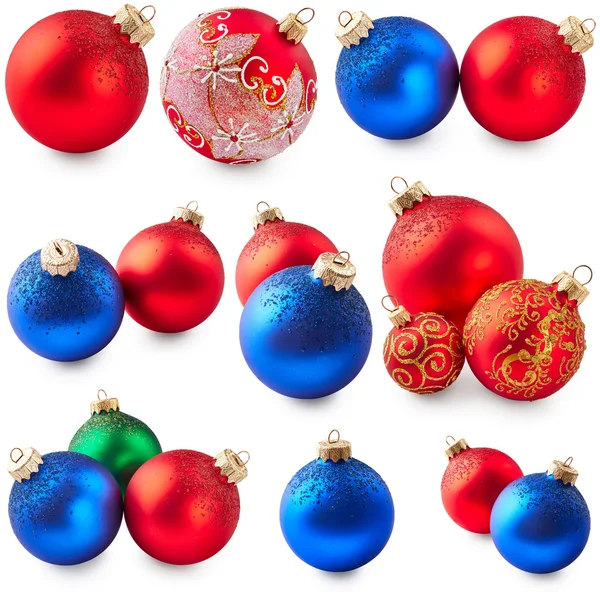 Set of christmas balls — Stock Photo, Image