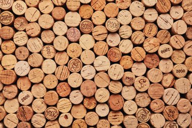 Texture of wine corks clipart