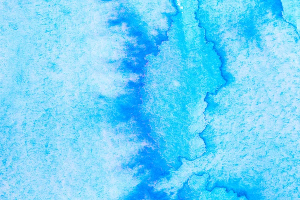 Watercolor blue paint background — ストック写真