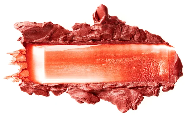 Fashion smudged lipstick — Stock Photo, Image