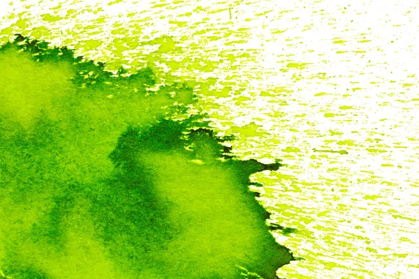 Blots zielonej farby — Zdjęcie stockowe