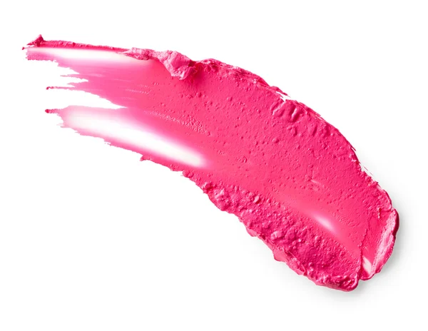 Розовый штрих помады — стоковое фото