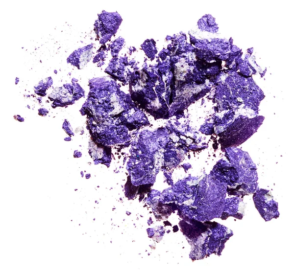 Crushed purple eye shadow — Stock Photo, Image