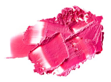 lekelenmiş pembe ruj  