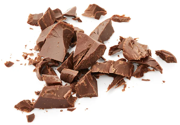Gustosi pezzi di cioccolato — Foto Stock