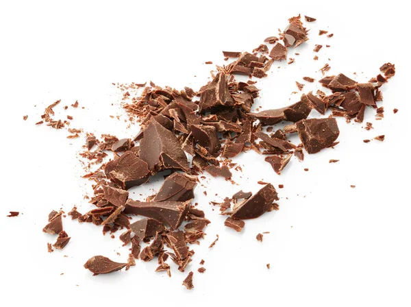 Смачні шматочки шоколад — стокове фото
