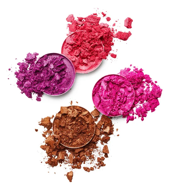 Crushed eye shadows — Stock Photo, Image