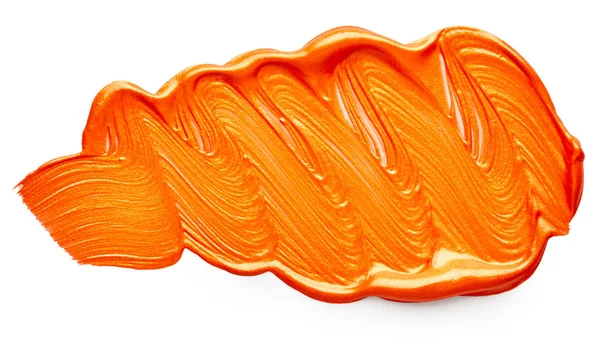 Metallic oranje lak — Stockfoto