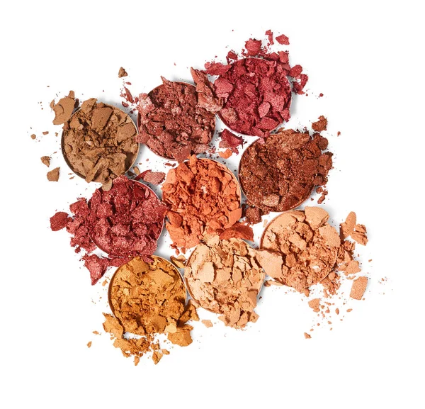 Crushed eye shadows — Stock Photo, Image