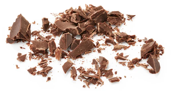 Smakelijke chocoladestukjes — Stockfoto