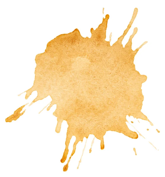 Big coffee stain — Stock Photo, Image