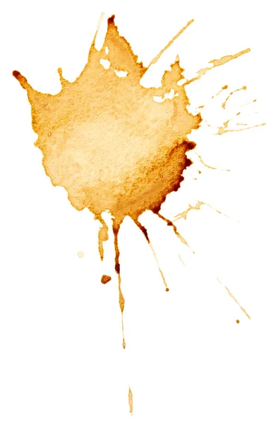 커피 얼룩의 세트 — 스톡 사진