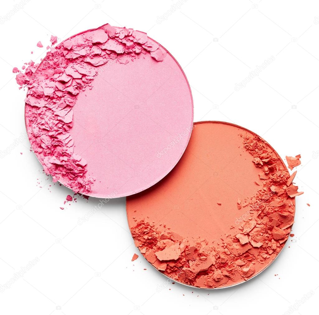 pink and brown blushes 