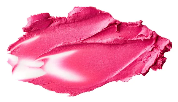 Vlekkerig roze lippenstift — Stockfoto