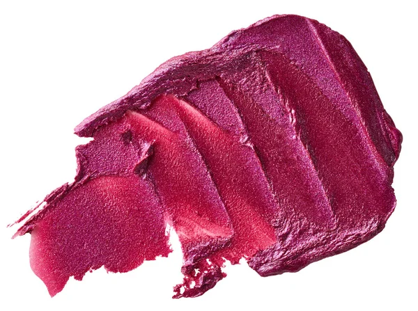 Smudged pink lipstick — Stock Photo, Image
