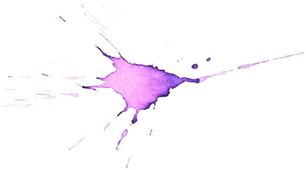 紫のブラシ汚れ — ストック写真
