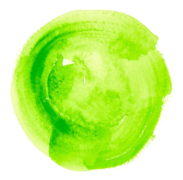 Зеленый круг — стоковое фото