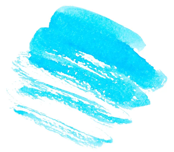 Modré malované tahy — Stock fotografie
