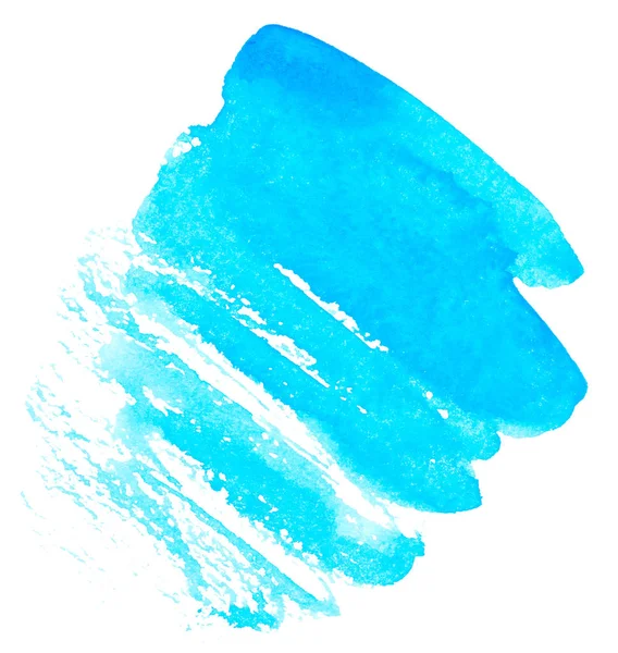 Blue paint strokes — Stock Photo, Image