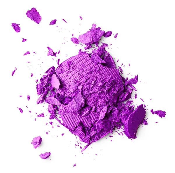 Crushed purple eye shadow — Stock Photo, Image