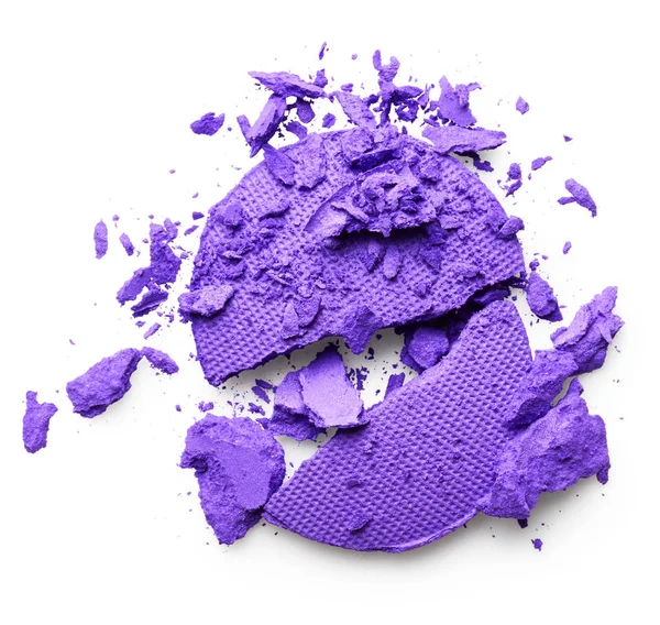 Crushed purple eye shadow — Stock Photo, Image