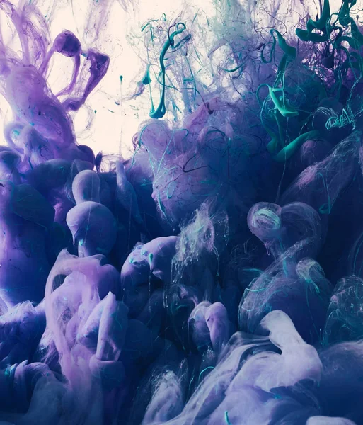 Abstract ink splashes — Stock Photo, Image