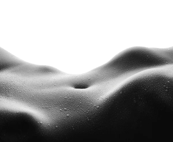 Kobiecego ciała z kroplami — Zdjęcie stockowe