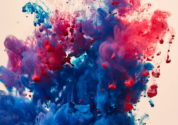 Colorful ink splash — Stock Photo, Image