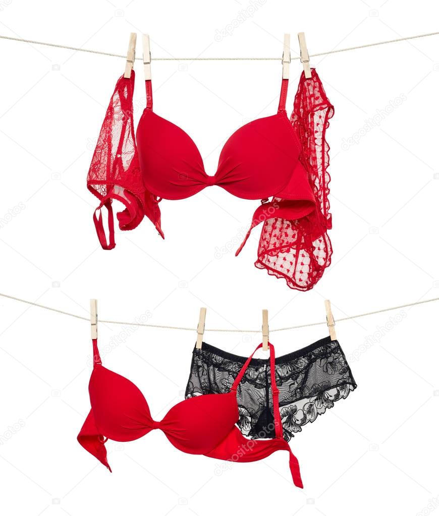 Set of female underwear