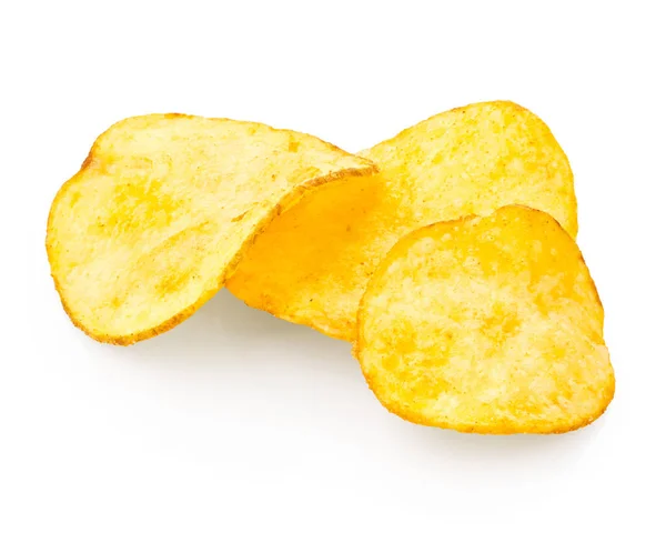 Хрусткі картопляні чіпси — стокове фото
