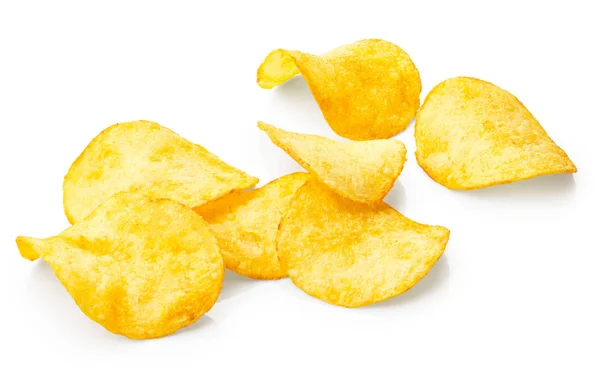 Knapperige chips — Stockfoto