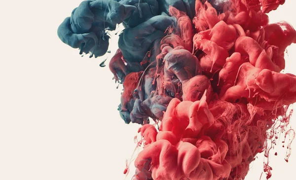 Splash de tinta colorida — Fotografia de Stock