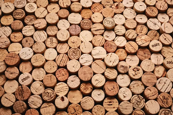 Tappi di vino in legno — Foto Stock