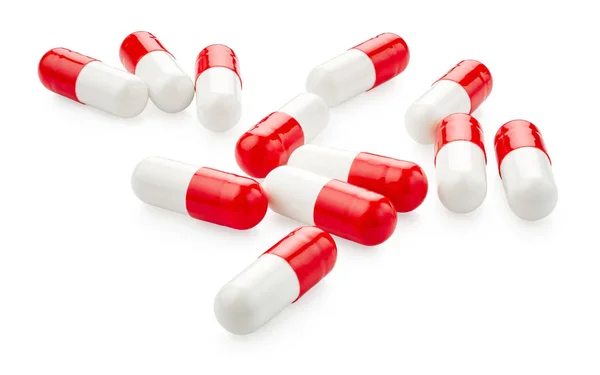 Színes tabletták csoportja — Stock Fotó