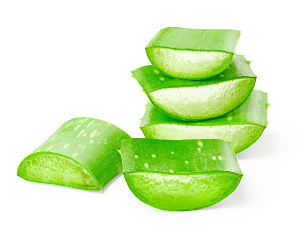 Fette di aloe vera — Foto Stock