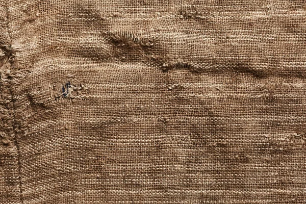 Tissu texture toile de jute — Photo