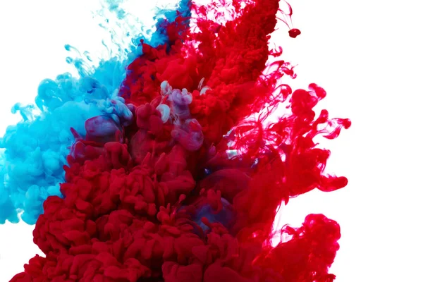 Splash de tinta colorida — Fotografia de Stock
