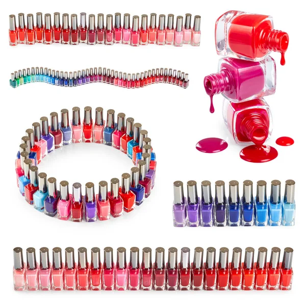 Set Nagellack — Stockfoto