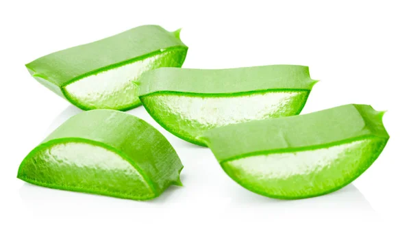 Fette di aloe vera — Foto Stock