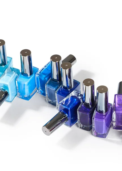 Nail polish bottles — Stock Photo, Image