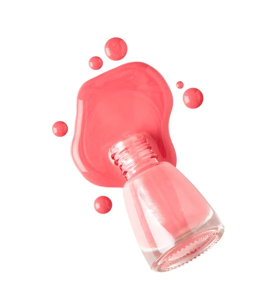 Roze nagellak — Stockfoto