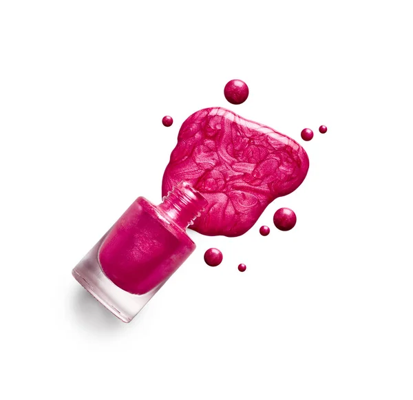 Roze nagellak — Stockfoto