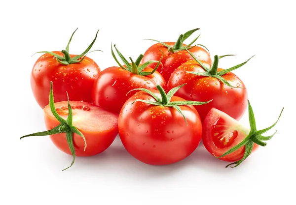 Pile of tomatoes isolated — Stock Photo, Image