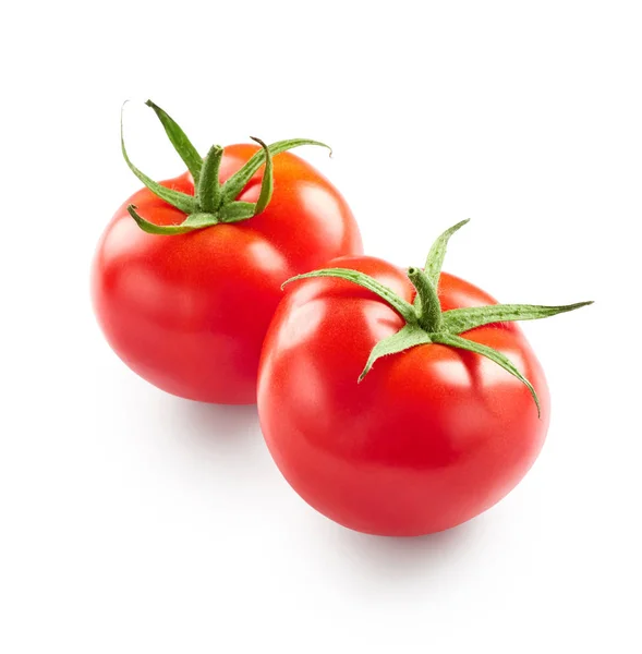 Tomates mûres avec des gouttes d'eau — Photo