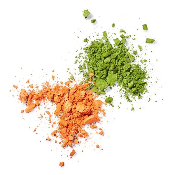 Groene en Oranje oogschaduw — Stockfoto