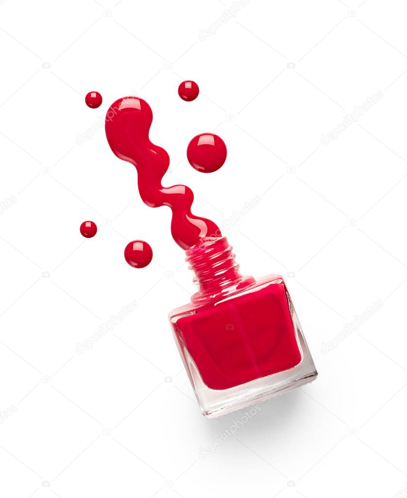 Red nail polish