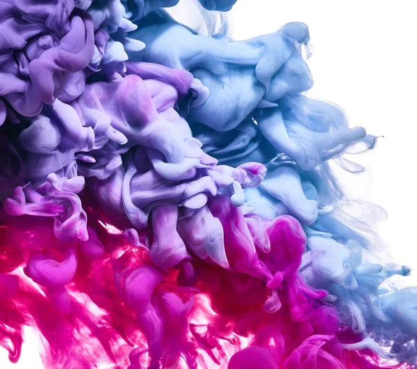 Acrylfarben im Wasser — Stockfoto